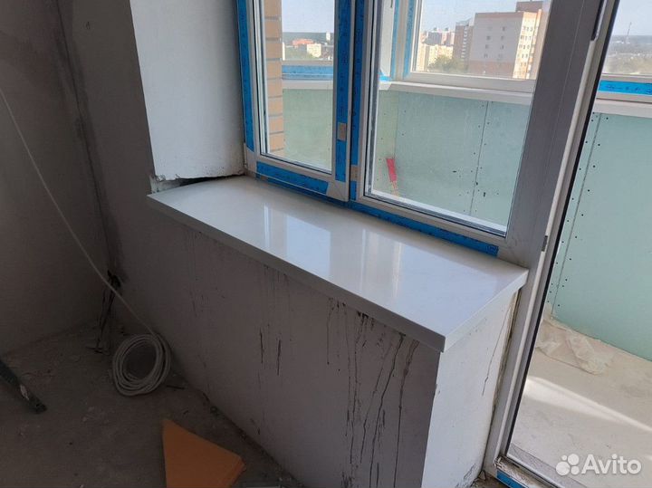 Подоконник из искусственного камня