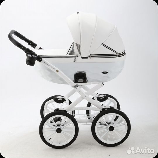 Коляска 2в 1 Adamex Chantal retro