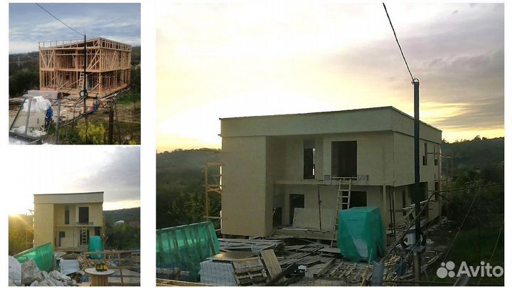 Строительство каркасных домов под ключ