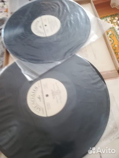 Виниловые пластинки органная музыка Баха