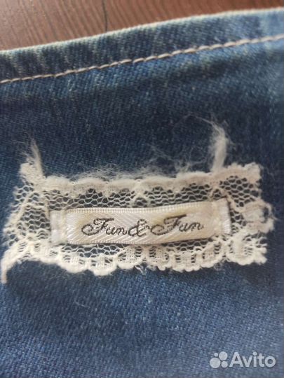 Джинсовая жилетка