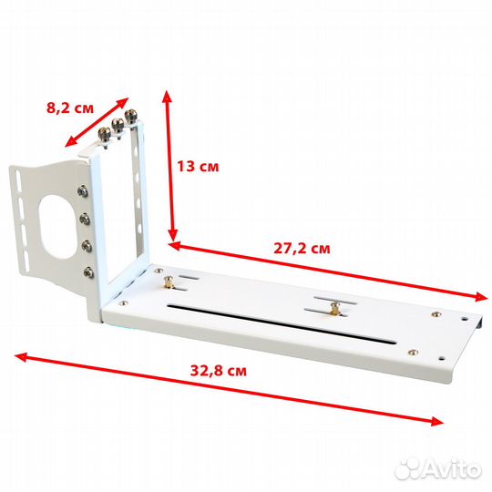 Райзер для вертикальной установки pci-e 4.0 30 см