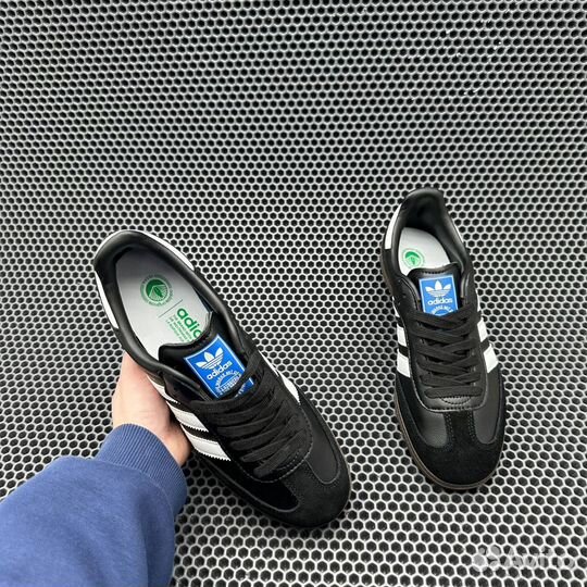 Кроссовки Adidas Samba OG GS Black White