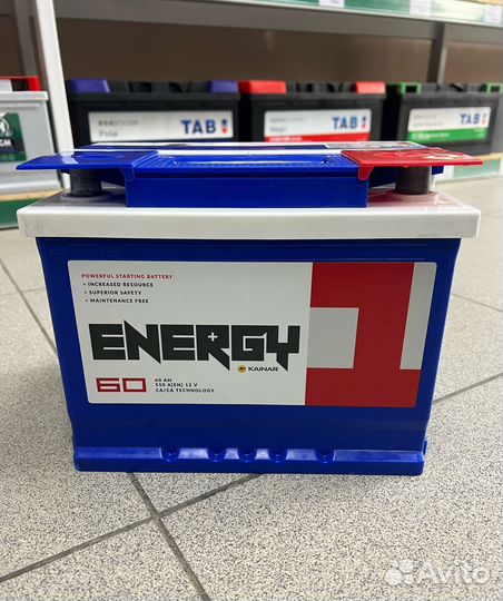 Аккумулятор energy-1 12v 60 ah