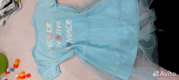 Пакет вещей на девочку рост 134 140