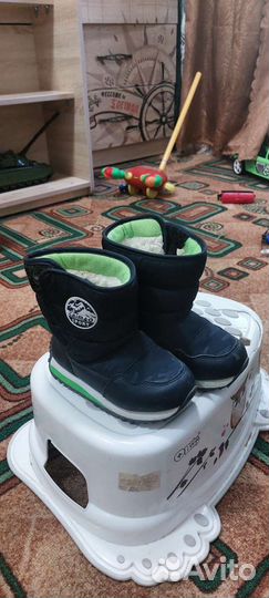 Сапожки теплые