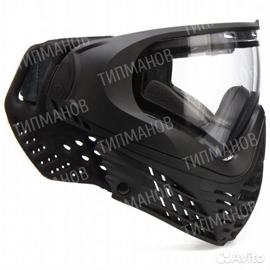 Пейнтбольная маска Virtue VIO черная термальная