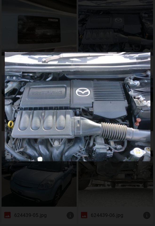 Mazda Verisa: фото из отзыва