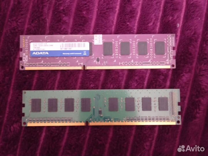 Оперативная память ddr3 2x2gb