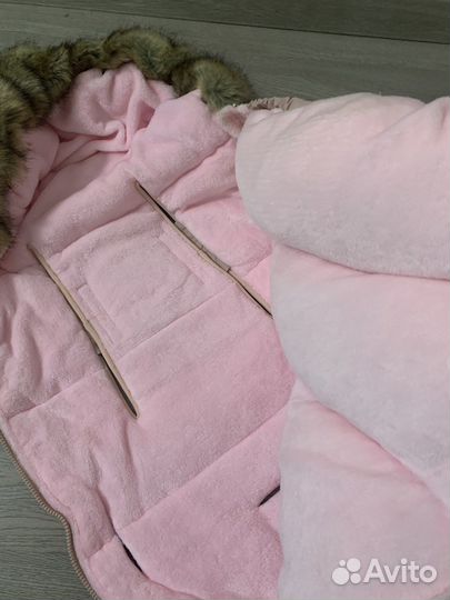 Теплый конверт в коляску