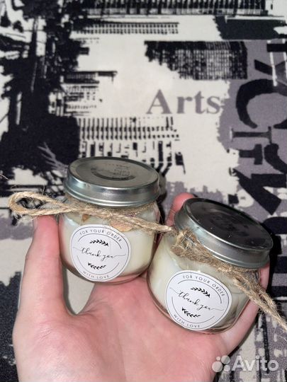 Свечи соевые