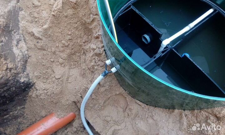 Монтаж септика