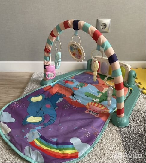 Развивающий коврик музыкальный