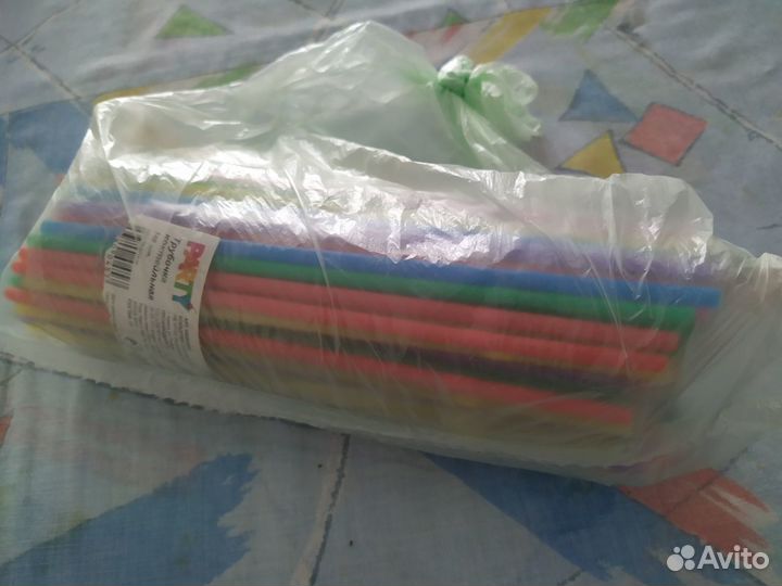 Трубочки пластиковые