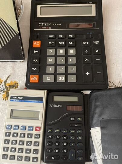 Калькуляторы Япония, США новые оригинал