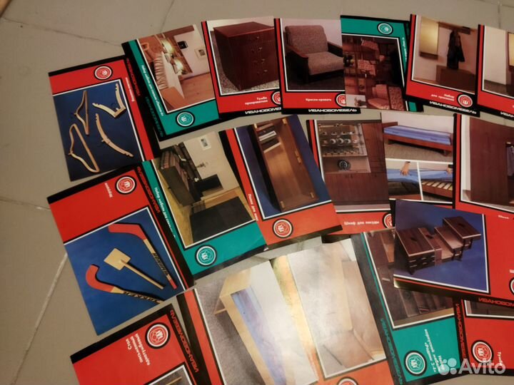 Реклама Ивановомебель коллекция листовок СССР