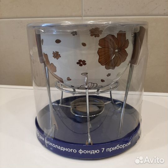 Керамический набор gipfel. Для фондю новый