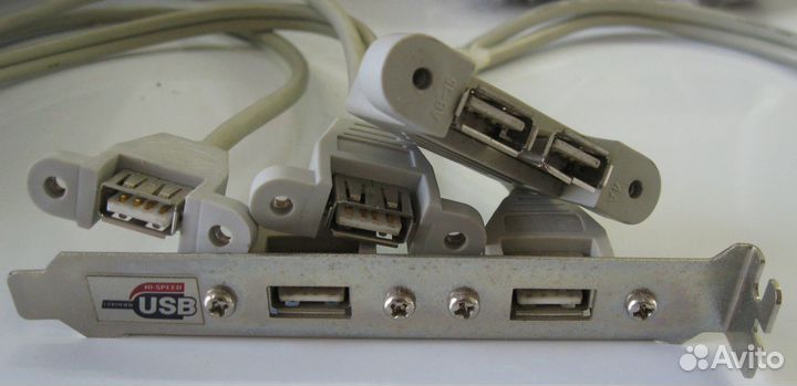 Планки USB, LPT, game на заднюю стенку и под винты