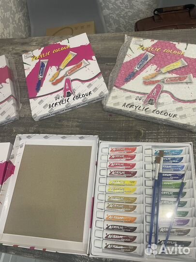 Профессиональная акриловая гуашь