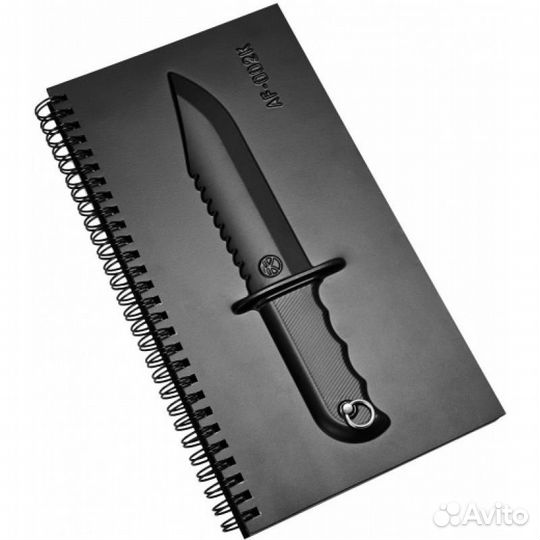 Блокнот Нож