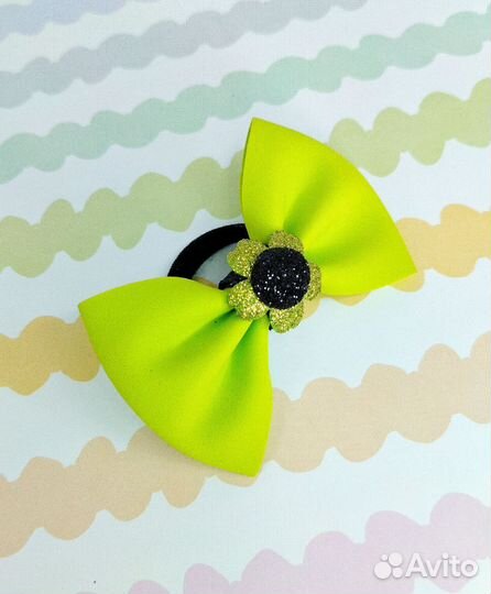 Резинки для волос бантики детские Alya mini mi