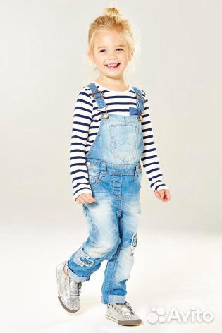 Джинсовый комбинезон Next