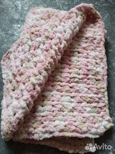 Плед детский плюшевый