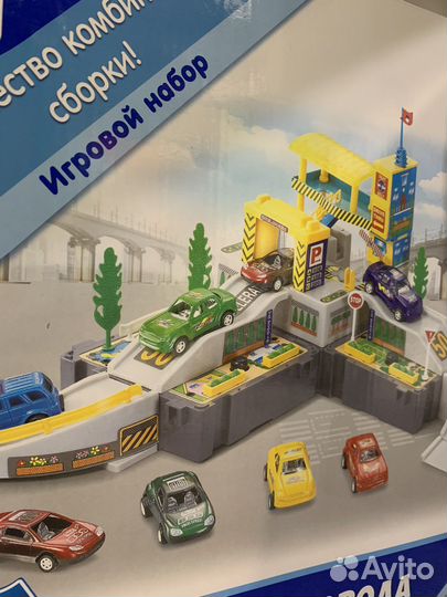 Игровой набор с машинками