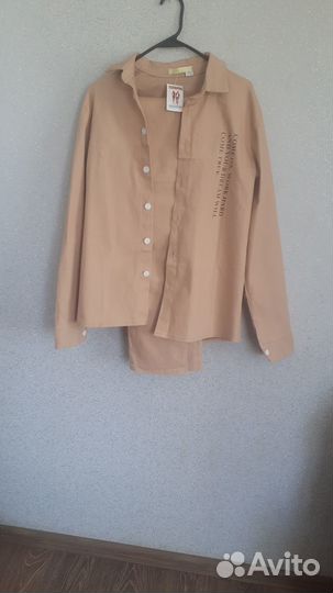 Джинсовый костюм женский