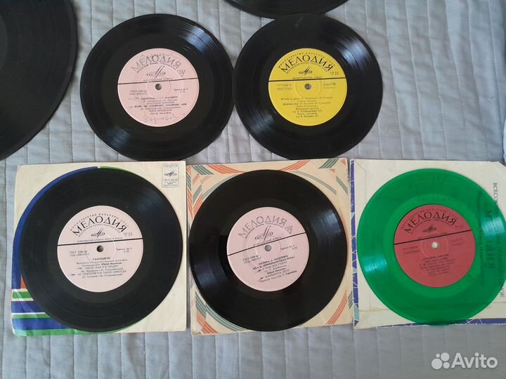 Виниловые пластинки СССР