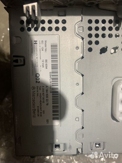 Магнитола на mercedes w164