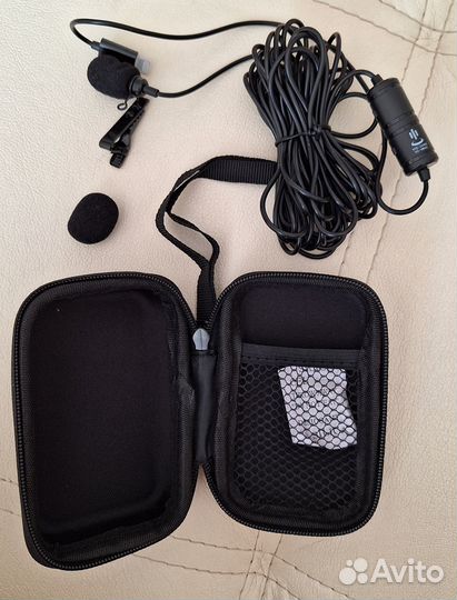 Петличный микрофон YC-VM40 для iPhone