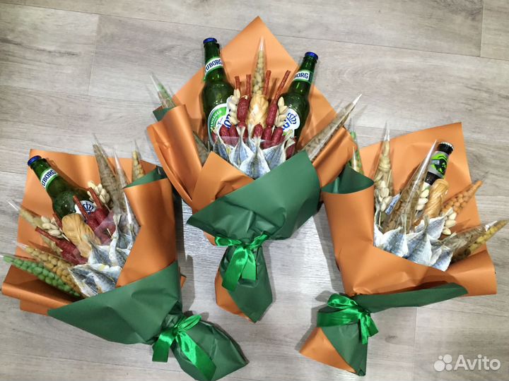 Мужские букеты на 23 февраля