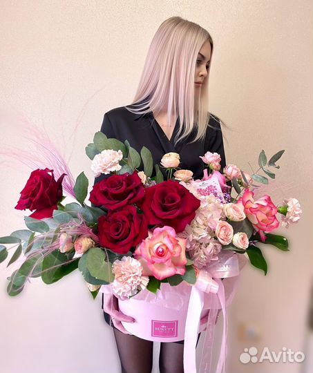 Цветы букеты розы с бесплатной доставкой