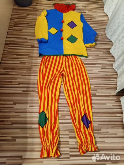 Костюм клоуна взрослый