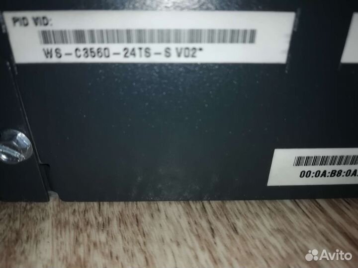 Коммутатор Cisco WS-C3560