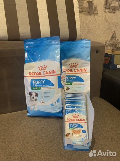 Корм для собак royal canin puppy