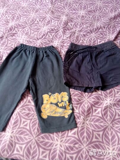 Шорты для мальчиков 2,3 года б,у