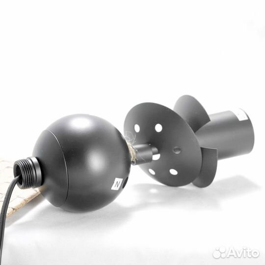 Люстра металл и стекло лофт