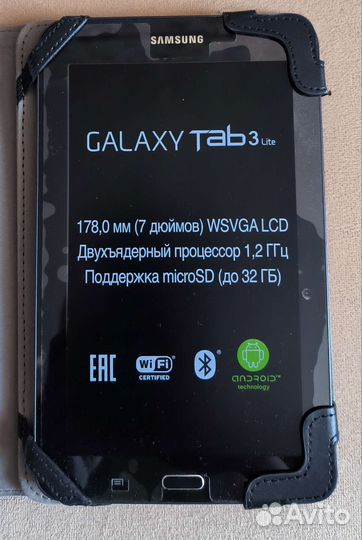 Планшет samsung galaxy tab 3 lite