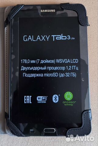 Планшет samsung galaxy tab 3 lite