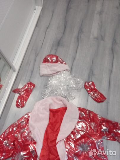 Костюм деда мороза на взрослого