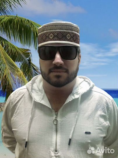 Африканская шапочка куфи р.56,58