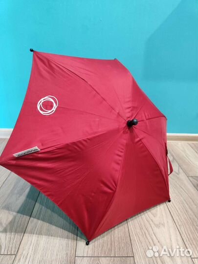 Зонт на коляску bugaboo красный