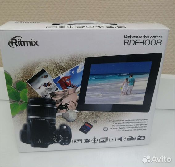 Цифровая фоторамка ritmix rdf-1008 9,7“