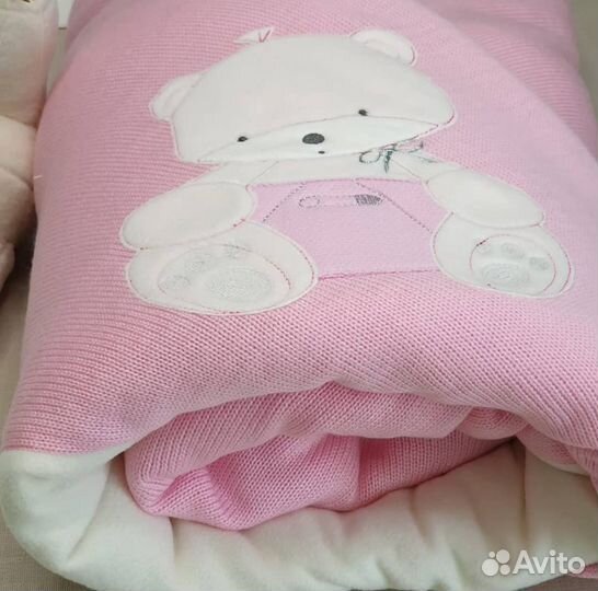 Конверт-одеяло для девочки, зимнее