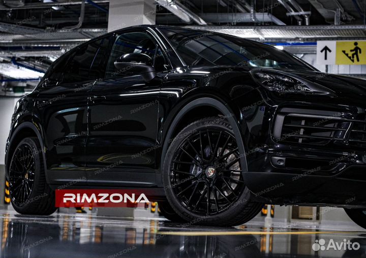 Кованые диски R21 на Porsche Macan