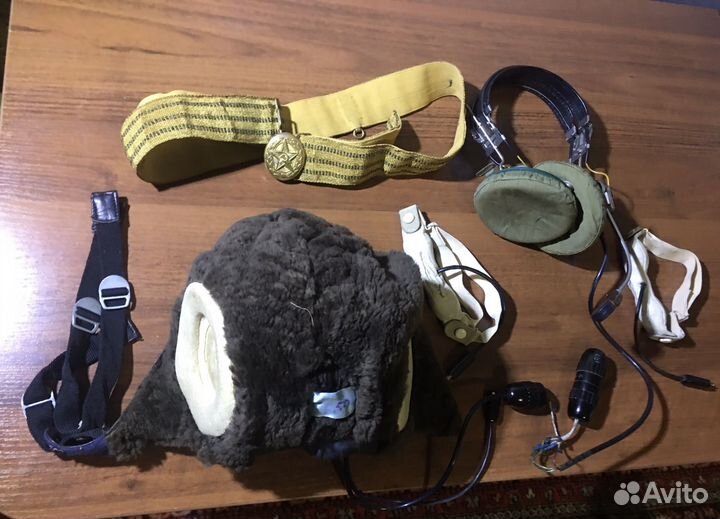 Шлемофон летчика