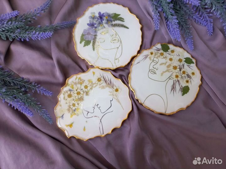 Подстаканники/ костеры из эпоксидной смолы