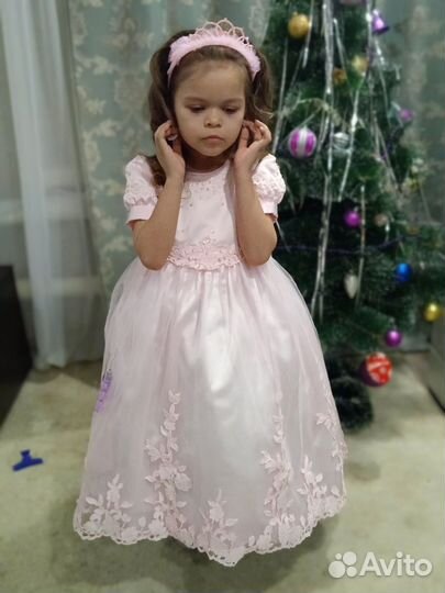 Вечернее платье для девочки 122-130